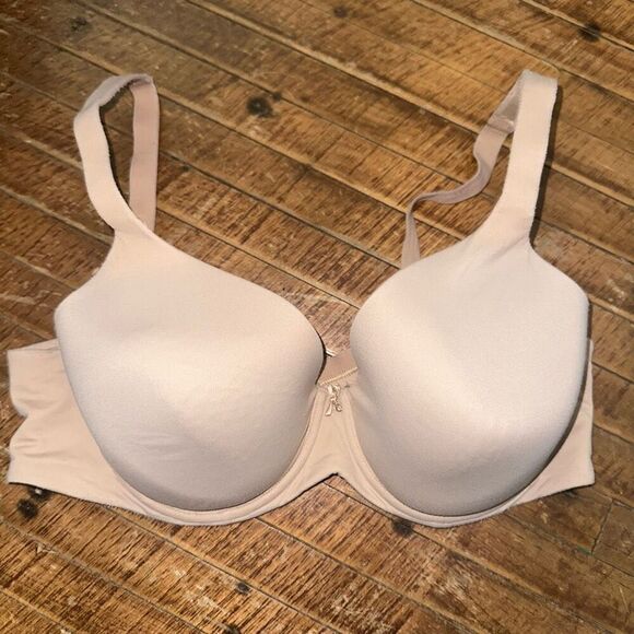 Soma embraceable cream nude 38DD full coverage bra - Picture 1 of 3
